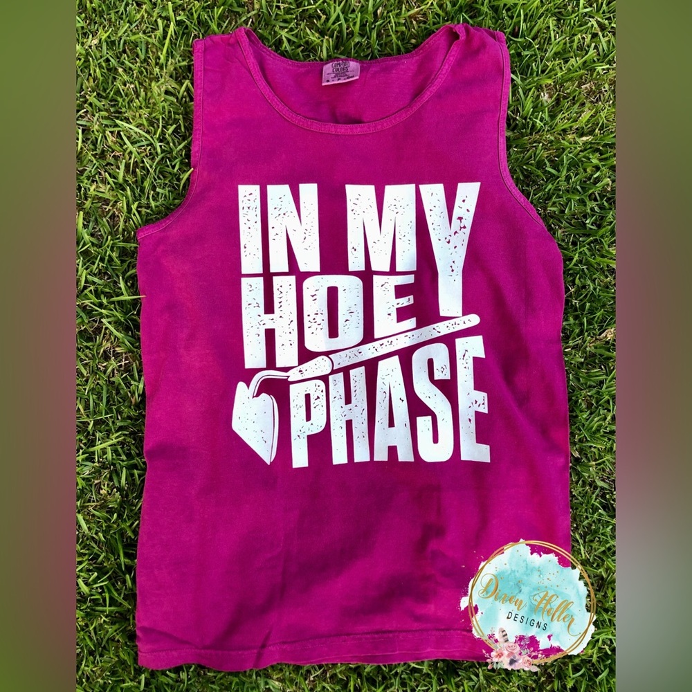 Women’s Size SMALL In My H** Phase Comfort Color Tank